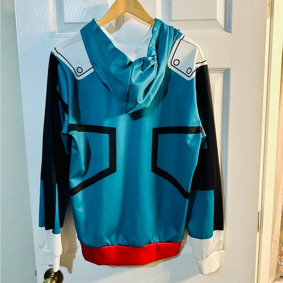 Hero Academia 3D Hoodie Sweatshirt, Drawstring Pullover Costume for Cosplay - Picture 4 of 4